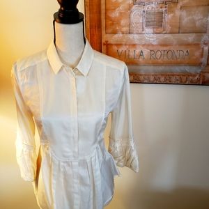 Classic Italian made silk blouse